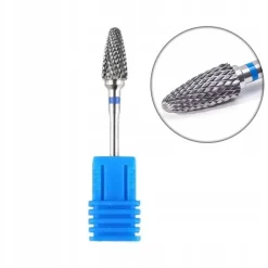 Frez karbidowy z węglika spiekanego stożek medium niebieski