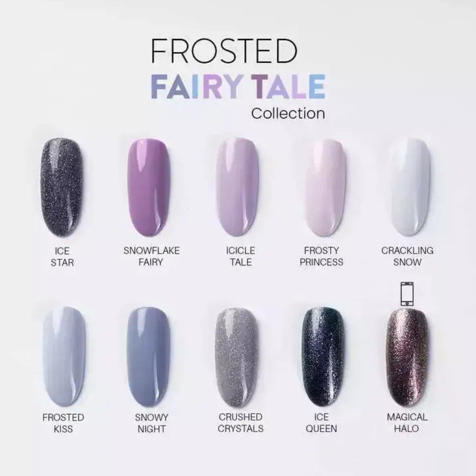 Frosted Fairytale lakier hybrydowy Crackling Snow 7,2 ml