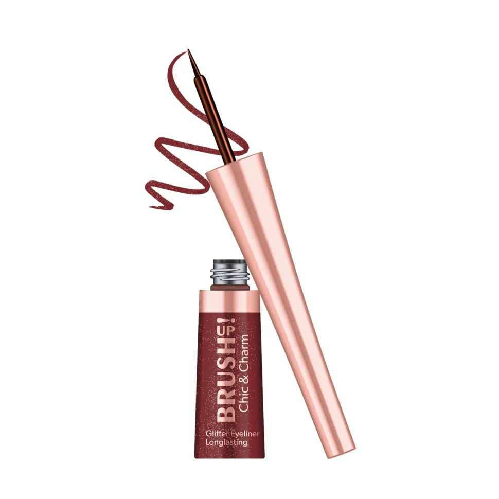 GLITTER EYELINER 02 Brown