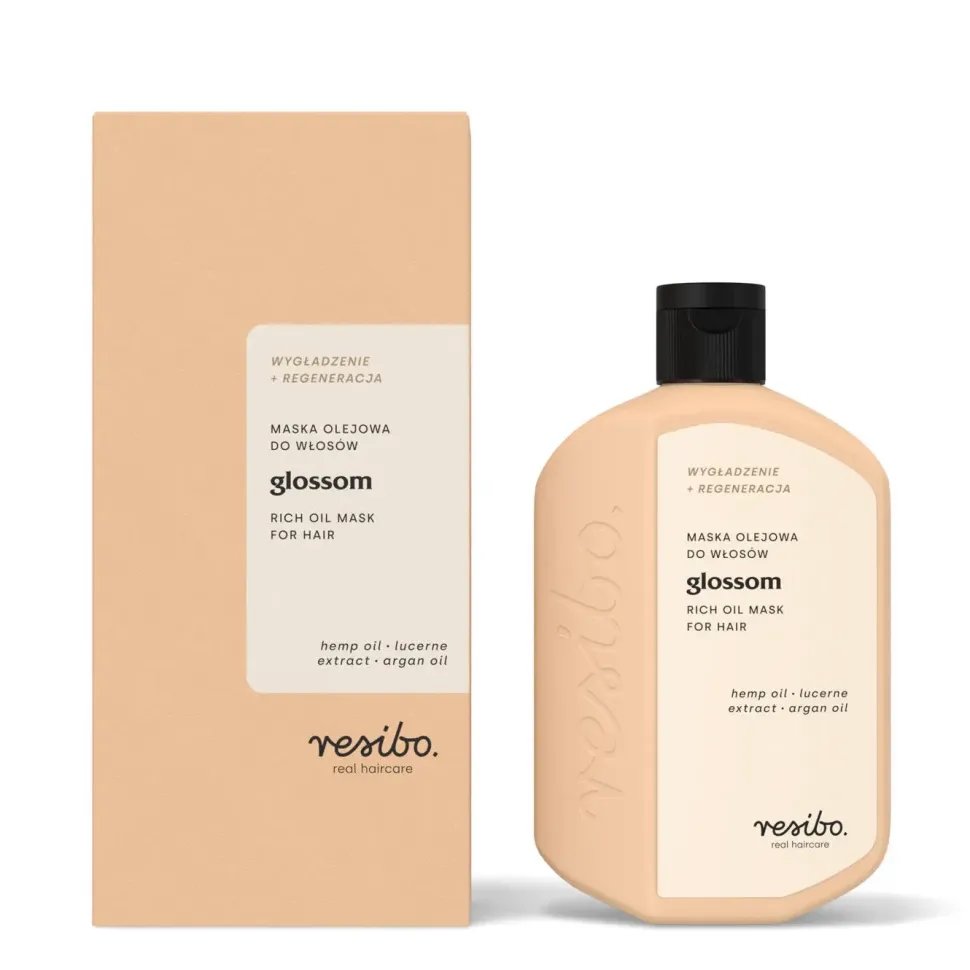 Glossom maska olejowa do włosów 100ml