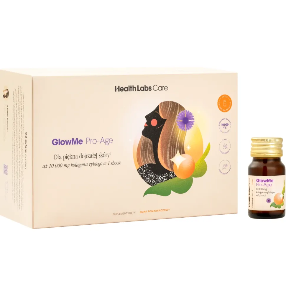 GlowMe Pro-Age Kolagenowe shoty dla skóry dojrzałej