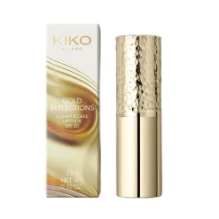 Gold Reflections Gleam & Care Lipstick SPF30 kremowa odżywcza pomadka do ust 04 Natural Nutmeg 3.5g