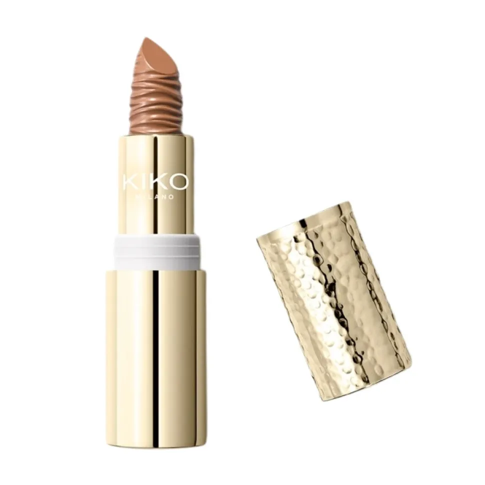 Gold Reflections Gleam & Care Lipstick SPF30 kremowa odżywcza pomadka do ust 01 Elegant Nude 3.5g