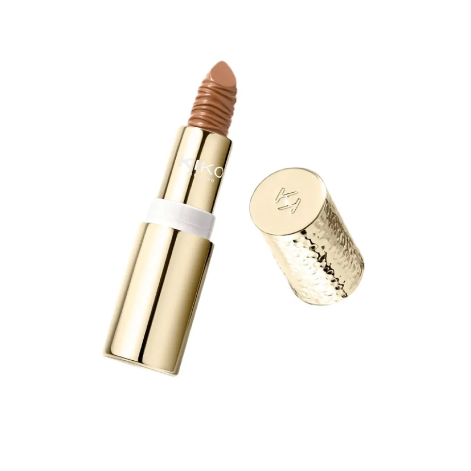 Gold Reflections Gleam & Care Lipstick SPF30 kremowa odżywcza pomadka do ust 01 Elegant Nude 3.5g