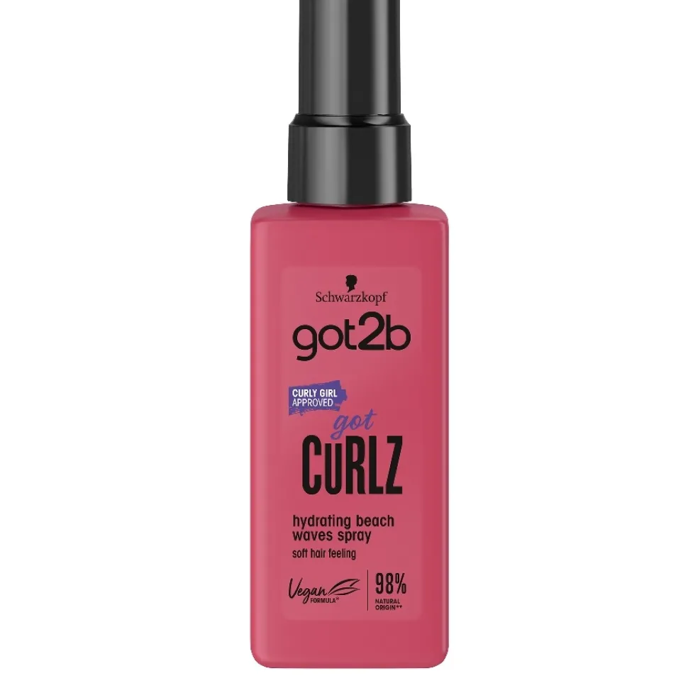 Got Curlz spray do włosów nawilżający i zmiękczający włosy dla efektu plażowych fal 150ml