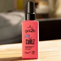 Got Curlz spray do włosów nawilżający i zmiękczający włosy dla efektu plażowych fal 150ml