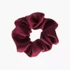 gumka do włosów Scrunchie jedwabna – bordowa