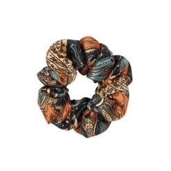 gumka do włosów Scrunchie jedwabna - paisley