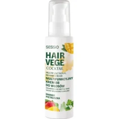 HAIR VEGE COCKTAIL Multifunkcyjny krem BB do włosów Mango i pietruszka 100g