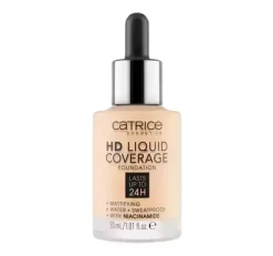 HD Liquid Coverage Płynny podkład do twarzy 002 Porcelain Beige