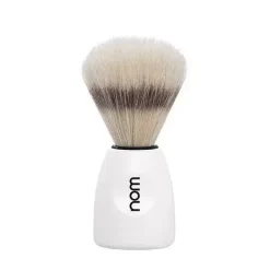 HJM Pędzel do golenia z naturalnej szczeciny NOM LASSE - BIAŁY