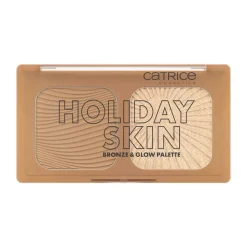 Holiday Skin Bronze & Glow Palette Paleta rozświetlacz i bronzer 010