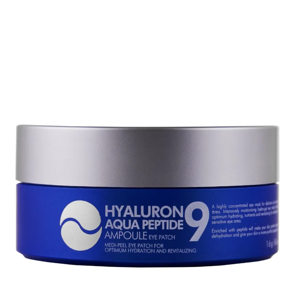 Hyaluron Aqua Peptide Ampoule Eye Patch Nawilżające Płatki pod Oczy z Peptydami 60 szt.