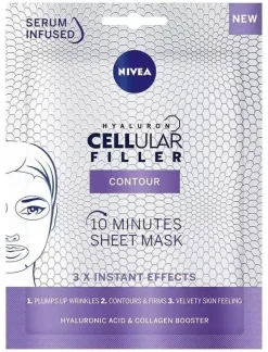 Hyaluron Cellular Filler Contour 10-minutowa maska w płachcie 1szt