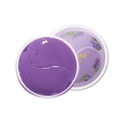 Hydrożelowe płatki pod oczy z ekstraktem z kwiatów lawendy i kwasem hialuronowym 60 szt.