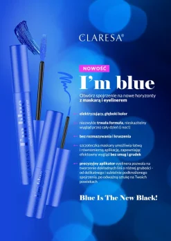 I'M BLUE Niebieski eyeliner w płynie 4g