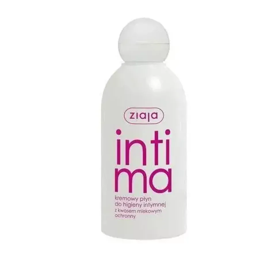 Intima płyn kremowy do higieny intymnej z kwasem mlekowym ochronny 200ml