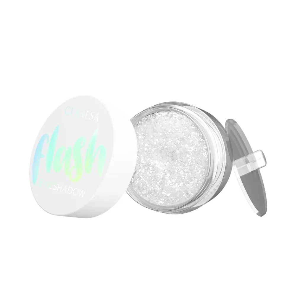 Iskrzący Cień do powiek Flash Snow Queen 01, 3g