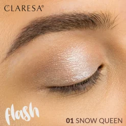 Iskrzący Cień do powiek Flash Snow Queen 01, 3g