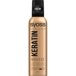 Keratin Mousse pianka do włosów Extra Strong 250ml