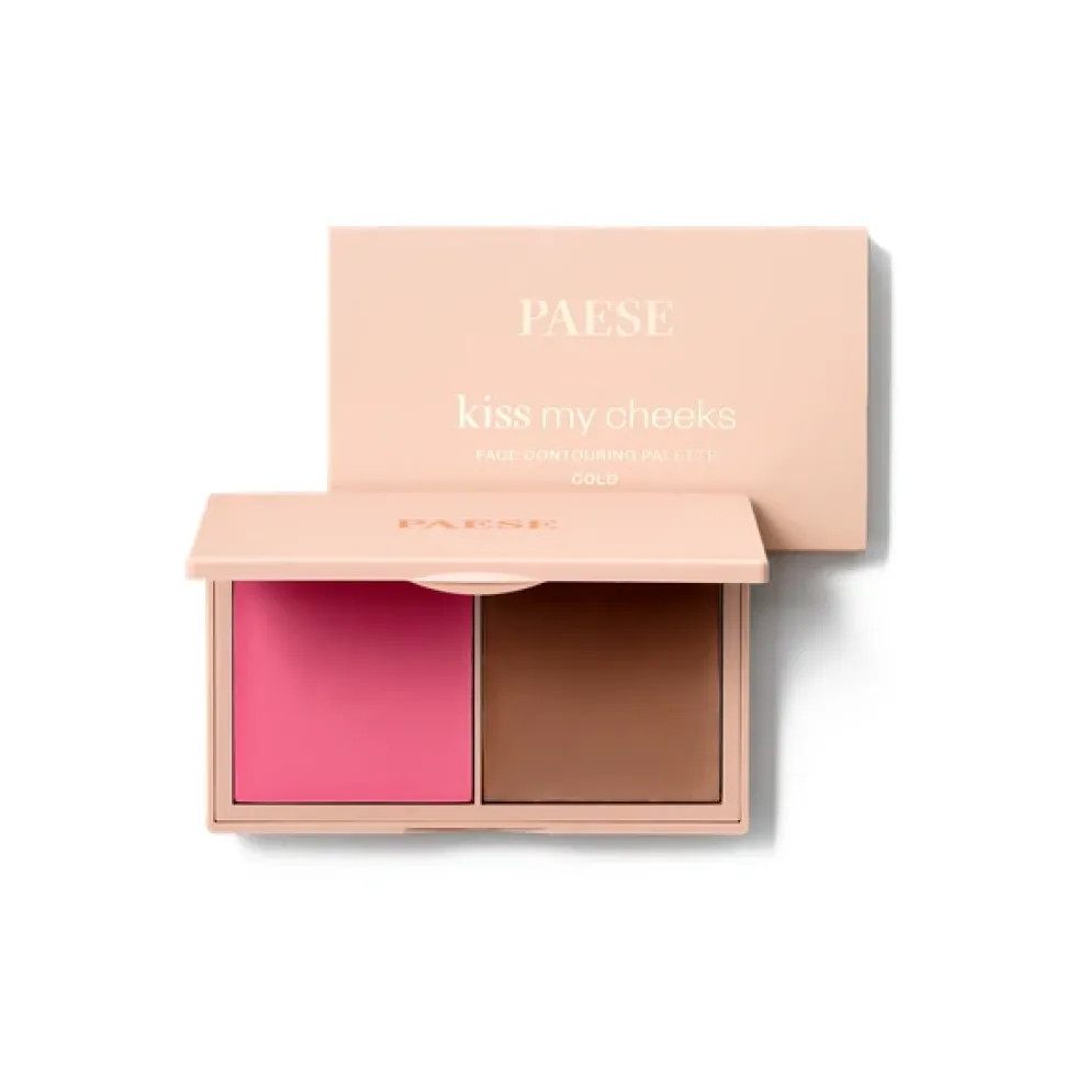 KISS MY CHEEKS Paleta do konturowania twarzy Cold
