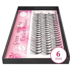Kępki Rzęs Green Eyelash SILK 6mm