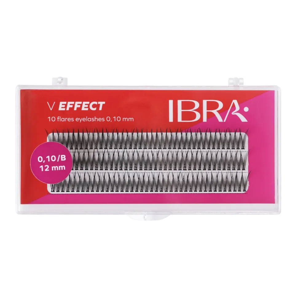 Kępki rzęs V effect 0,10 B 12mm