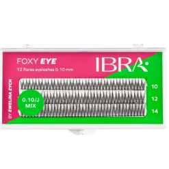 Kępki sztucznych rzęs „Foxy Eye” 0,10 J MIX
