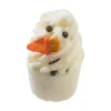 Kremowa babeczka do kąpieli The Little Snowman