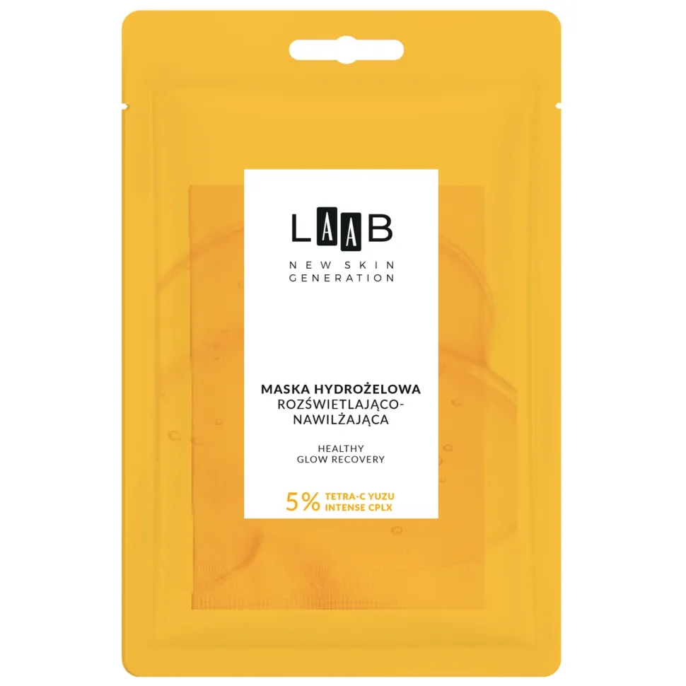 LAAB TETRA-C YUZU Maska hydrożelowa rozświetlająco-nawilżająca 1szt.
