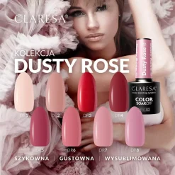 Lakier hybrydowy DUSTY ROSE 5  5g