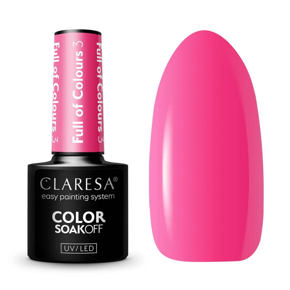 Lakier hybrydowy FULL OF COLOURS 3 - 5g