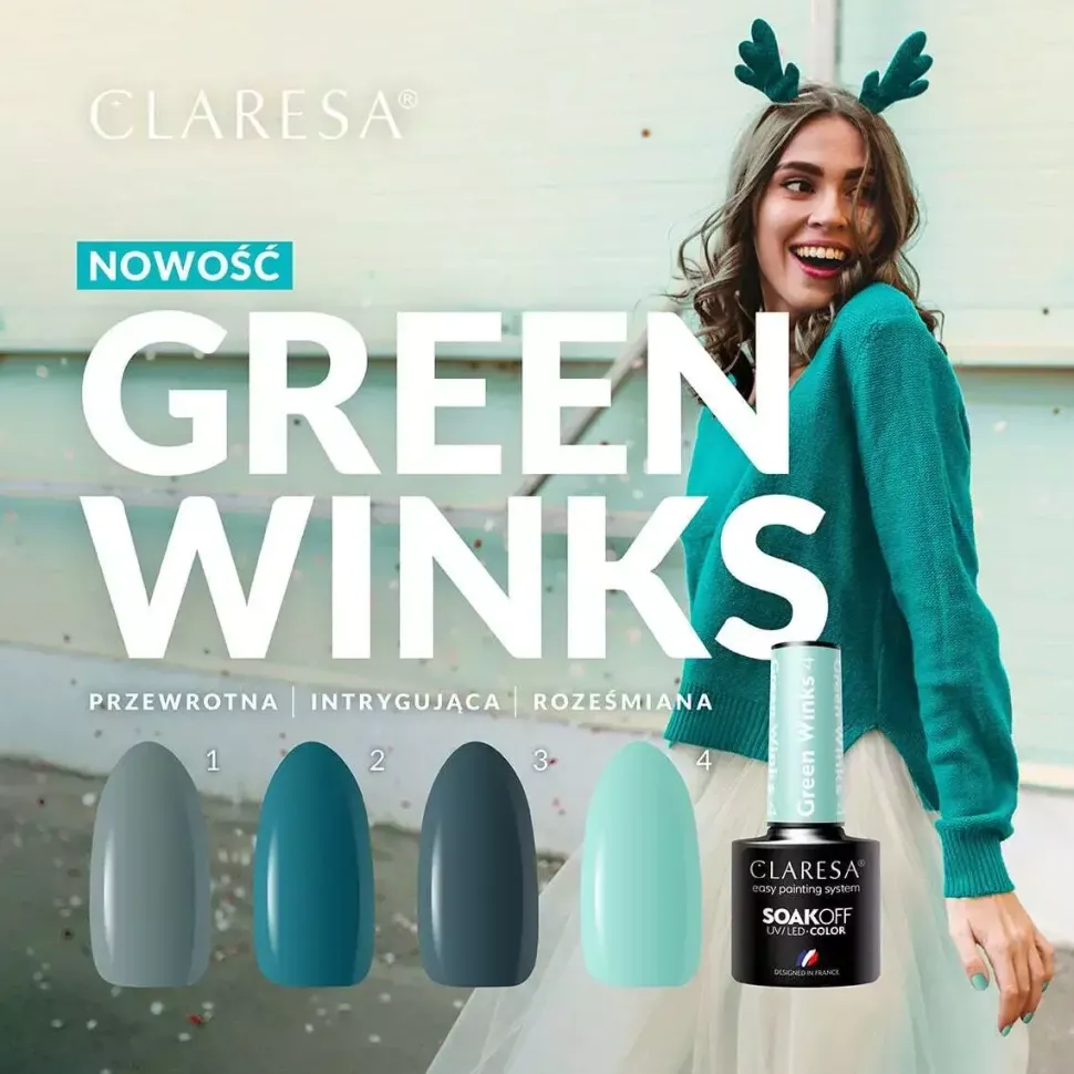 Lakier hybrydowy GREEN WINKS 2 5g