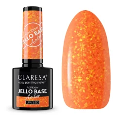 Lakier hybrydowy Rainbow Jello Base Amber 5g