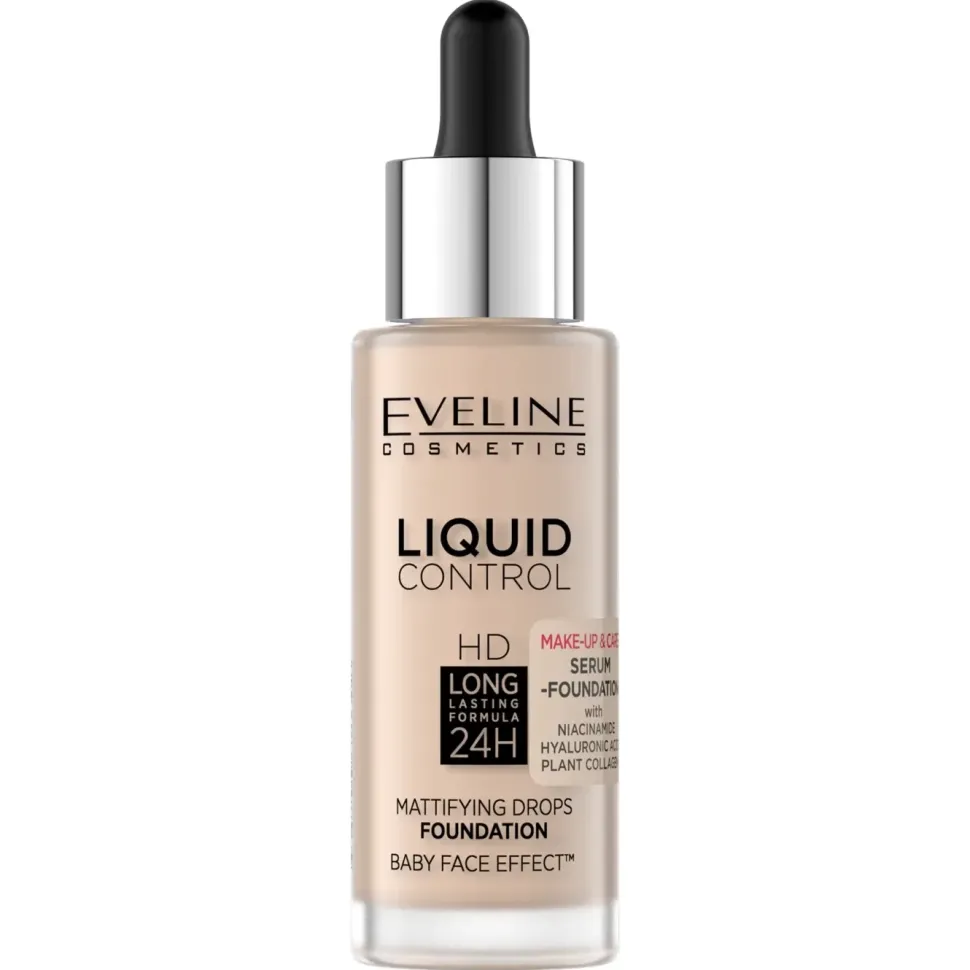 Liquid Control HD Matujący podkład do twarzy z niacynamidem 02 soft porcelain
