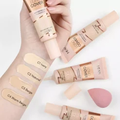 Long cover waterproof Wodoodporny podkład o naturalnym wykończeniu C3 Beige