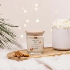 Mała świeca sojowa w słoiku Cinnamon Bliss 140g