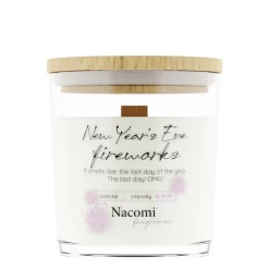 Mała świeca sojowa w słoiku New Year`s Eve fireworks 140g