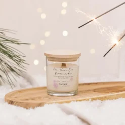 Mała świeca sojowa w słoiku New Year`s Eve fireworks 140g