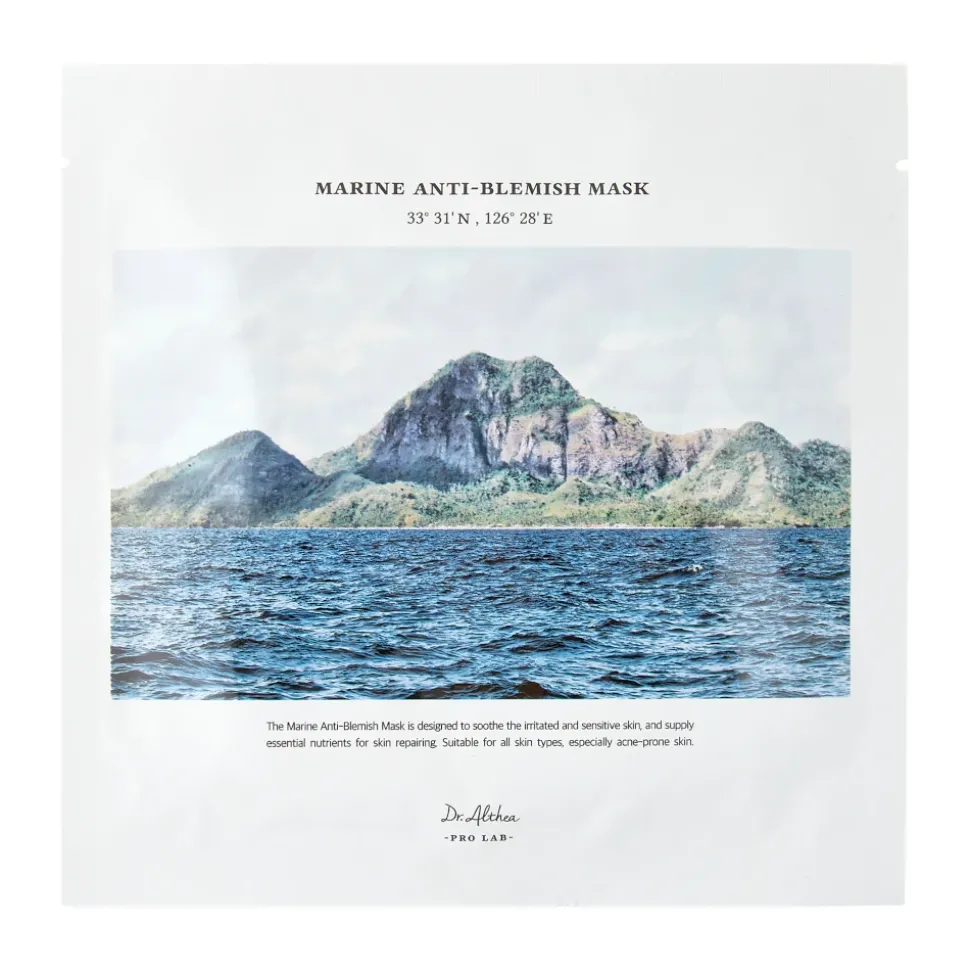 Marine Anti-Blemish Sheet Mask Maska w Płachcie przeciw niedoskonałościom 1 szt.