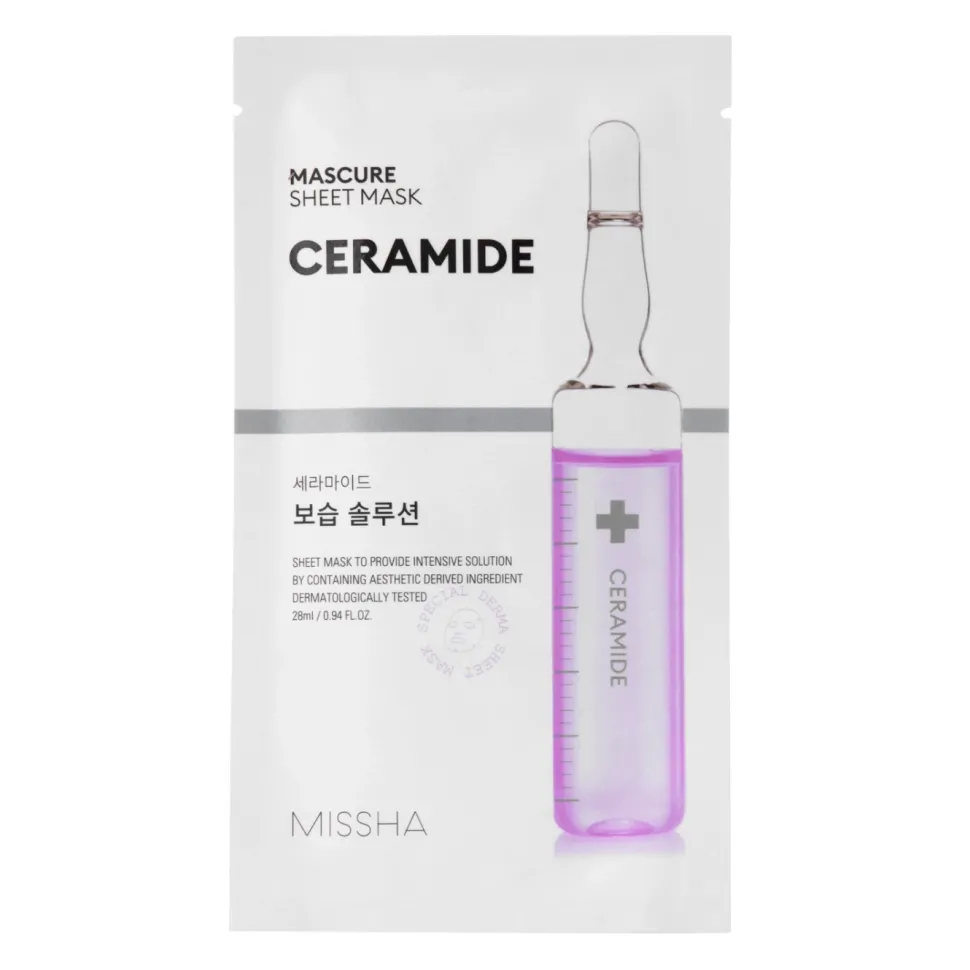 Mascure Moisture Solution Sheet Mask Ceramide - Łagodząca Maska w Płachcie z ceramidami 1szt.
