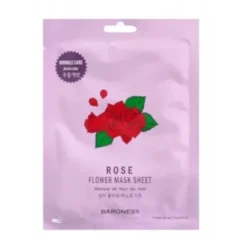 maska w płachcie z ekstraktem z kwiatu róży 1szt.