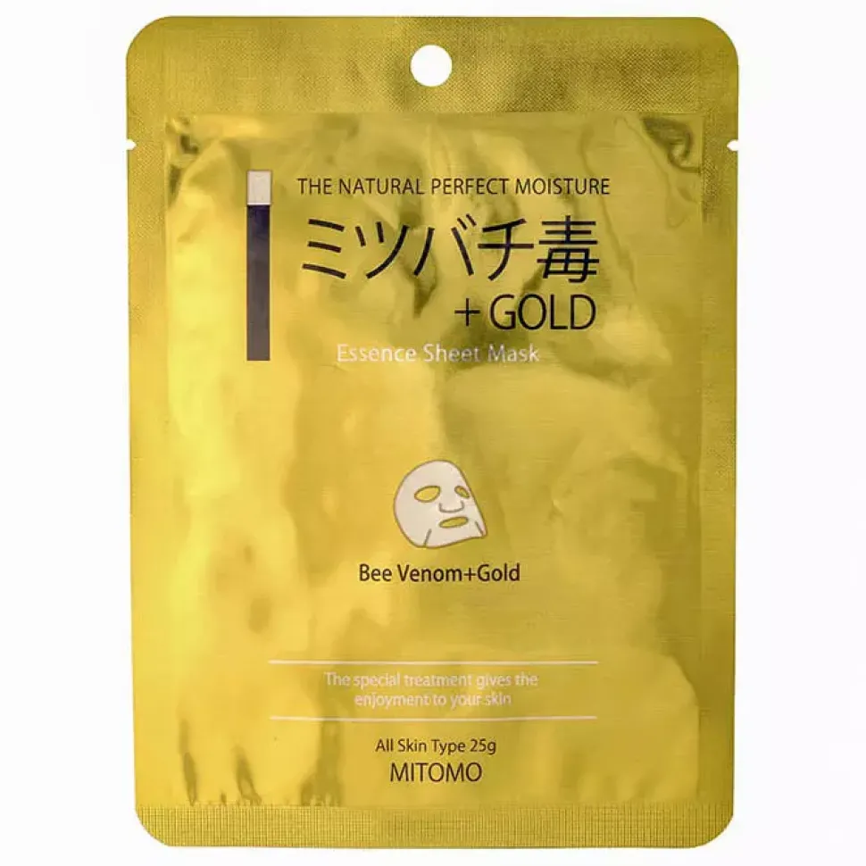 Maska ze Złotem i Jadem Pszczelim