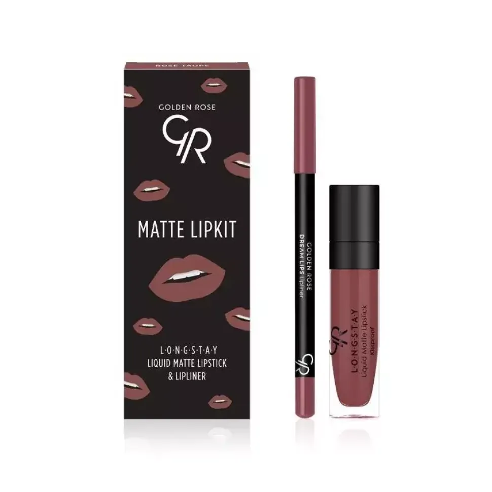 Matte Lipkit Zastaw do Ust Rose Taupe
