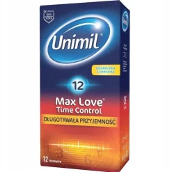 Max Love Time Control nawilżane lateksowe prezerwatywy 12szt