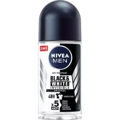 Men Black&White Invisible Original antyperspirant w kulce 50ml