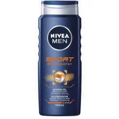 Men Sport żel pod prysznic do twarzy ciała i włosów 500ml