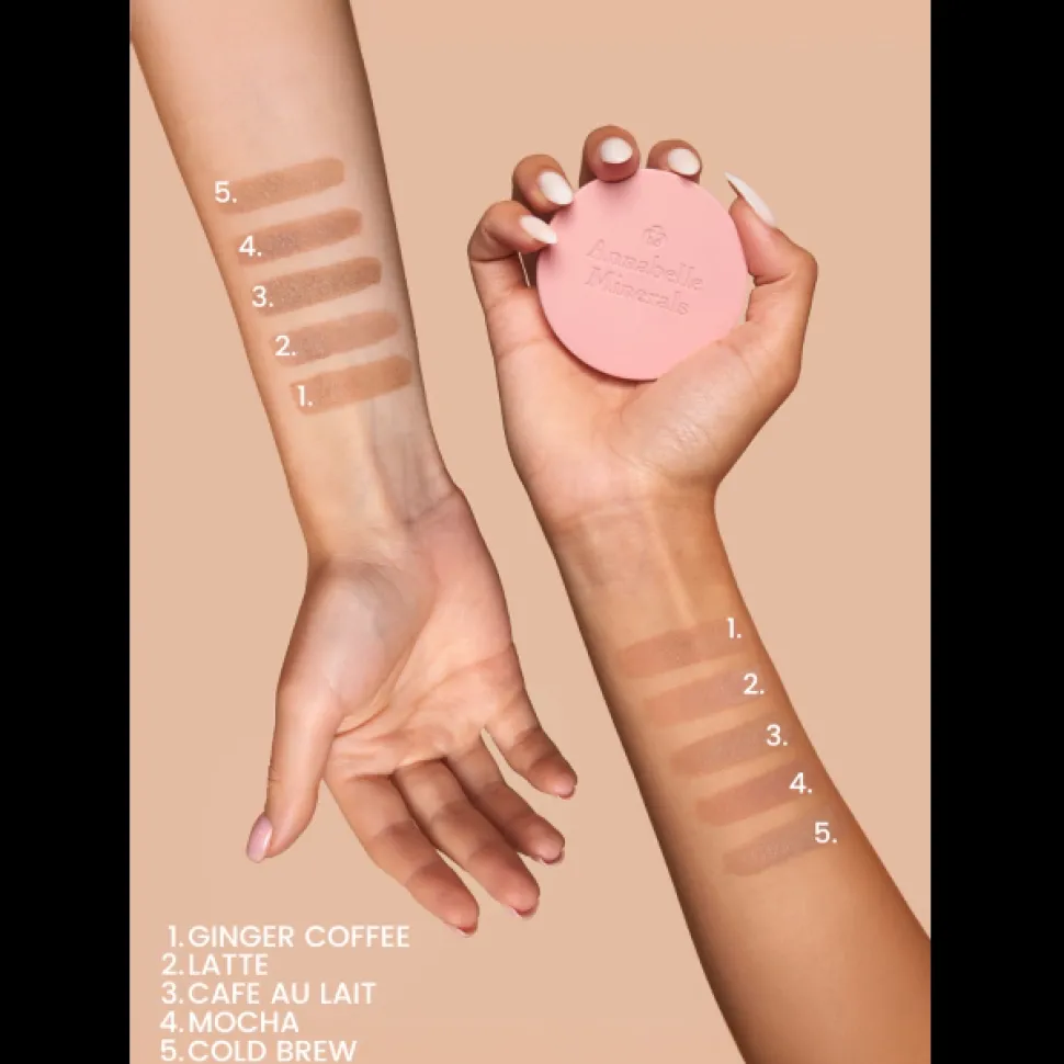 Mineralny BRONZER prasowany LATTE