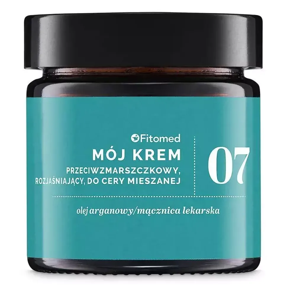 Mój Krem No.7 krem przeciwzmarszczkowy rozjaśniający do cery mieszanej 55g