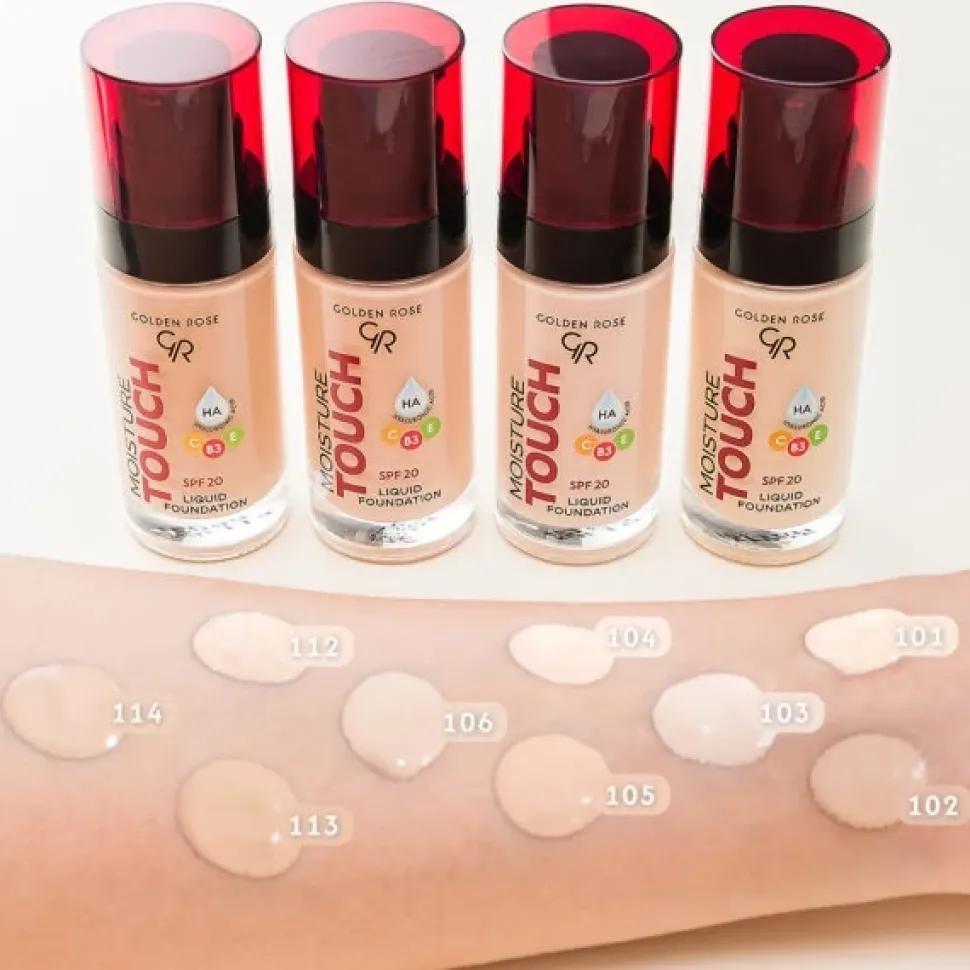 Moisture Touch Liquid Foundation Nawilżający podkład do twarzy 102, 30ml